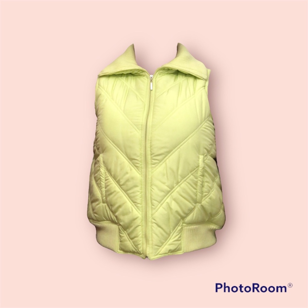 Daisy Fuentes Puffer Vest Jacket 1X